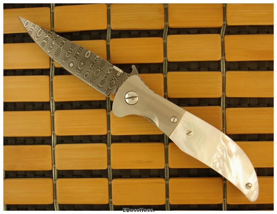 Ernie Emerson Full Dress Damascus Gentleman Jim